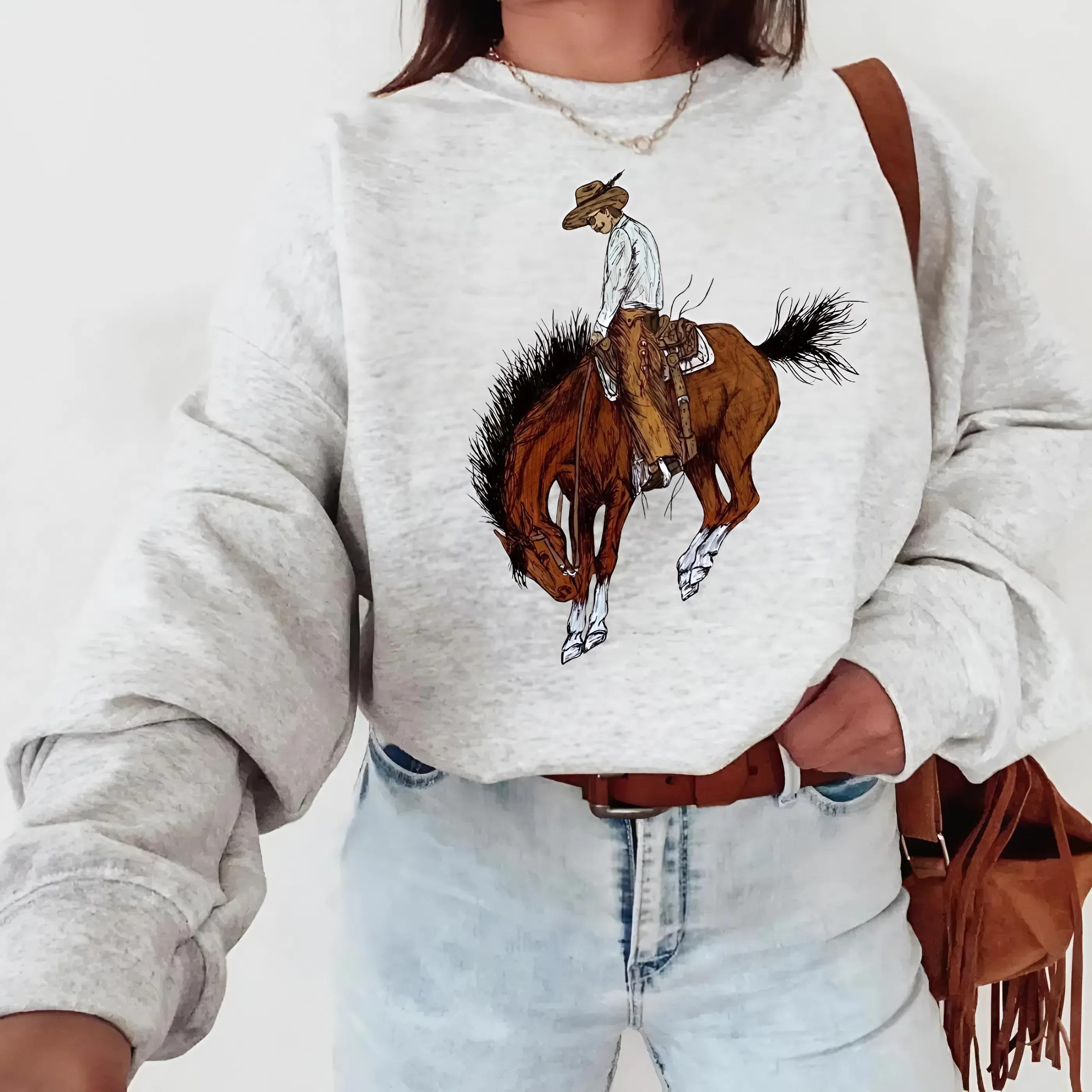 Buck Wild COWBOY COOL Sweatshirt, western clothing, western tops, punchy western wear, western outfits for women, western cowgirl stuff, country girl stuff clothing, graphic tees women, sweatshirts for women, western for women country girl clothes
