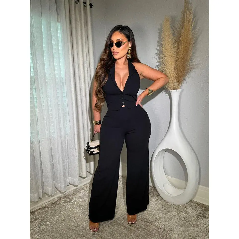 Executive Black Jumpsuit Executive Black Jumpsuit