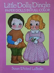 USED-Little Dolly Dingle Paper Dolls in Full Color by Susan Labelle (Paperback)