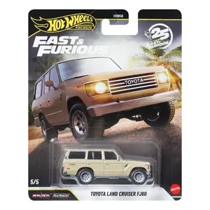 Hot Wheels Toyota Land Cruiser FJ60 "Fast & Furious 25th Anniversary" Diecast Model Car JHW76-7B