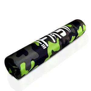 IFAST Olympic Green Barbell Pad for Neck & Shoulder Support, Protective Foam for Weightlifting, Hip Thrust, Squats, Gym Mat Workout Machine