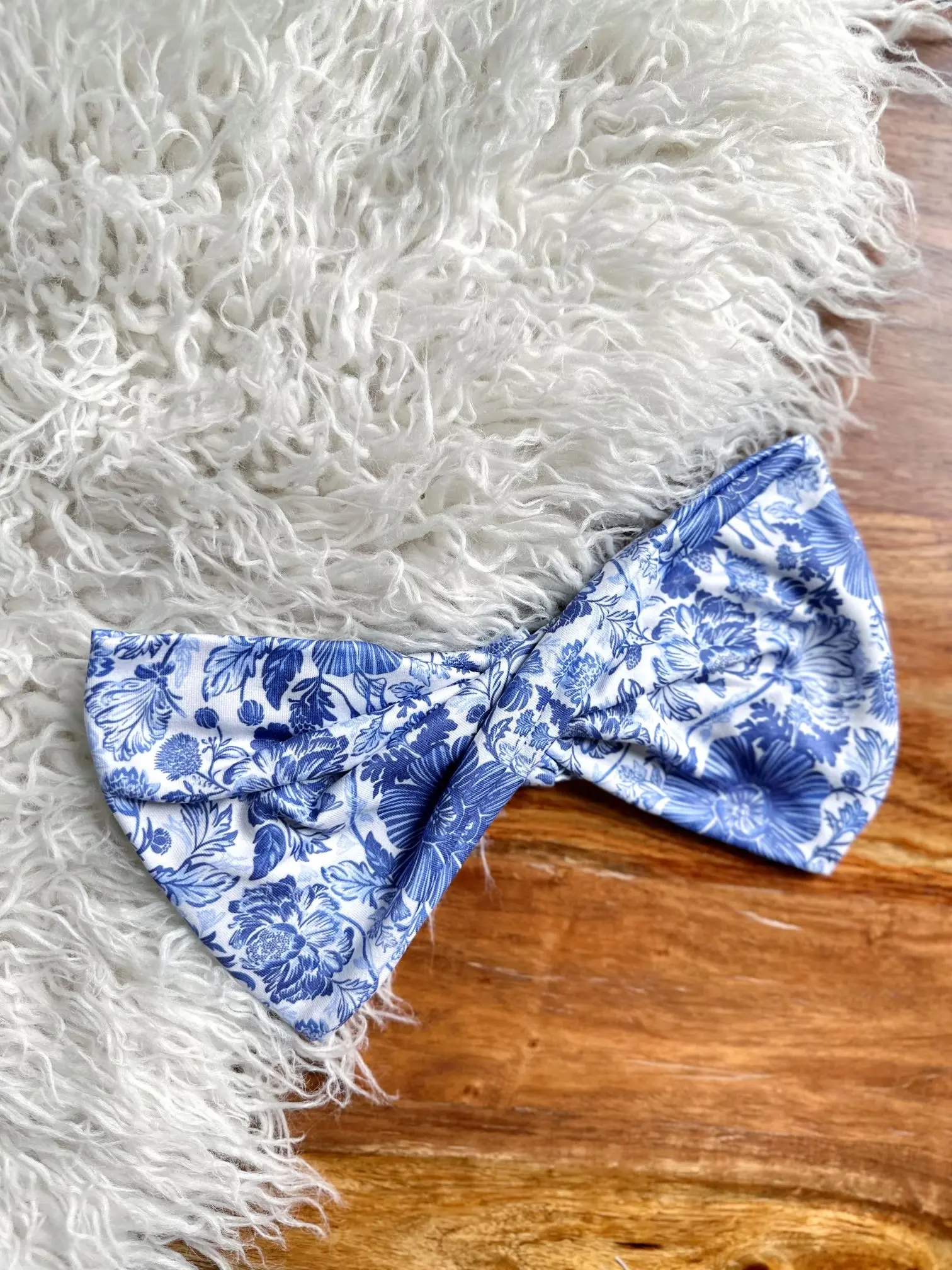 Wideband - Blue Floral Wideband - Blue Floral