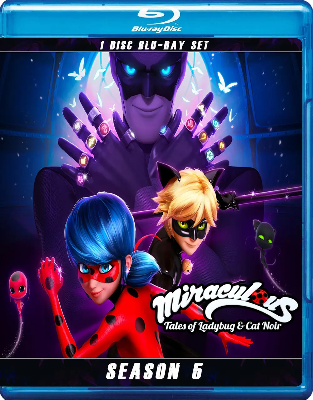 Miraculous Tales Of Ladybug & Cat Noir - Season 5 - Blu Ray