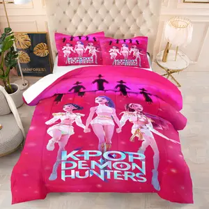 Singing Girl Bedding Set, High-Definition Digital Print Sheets, Bed Sheet Sets, Perfect for Bedroom & Guest Room Decor, Festival & Christmas Gifts