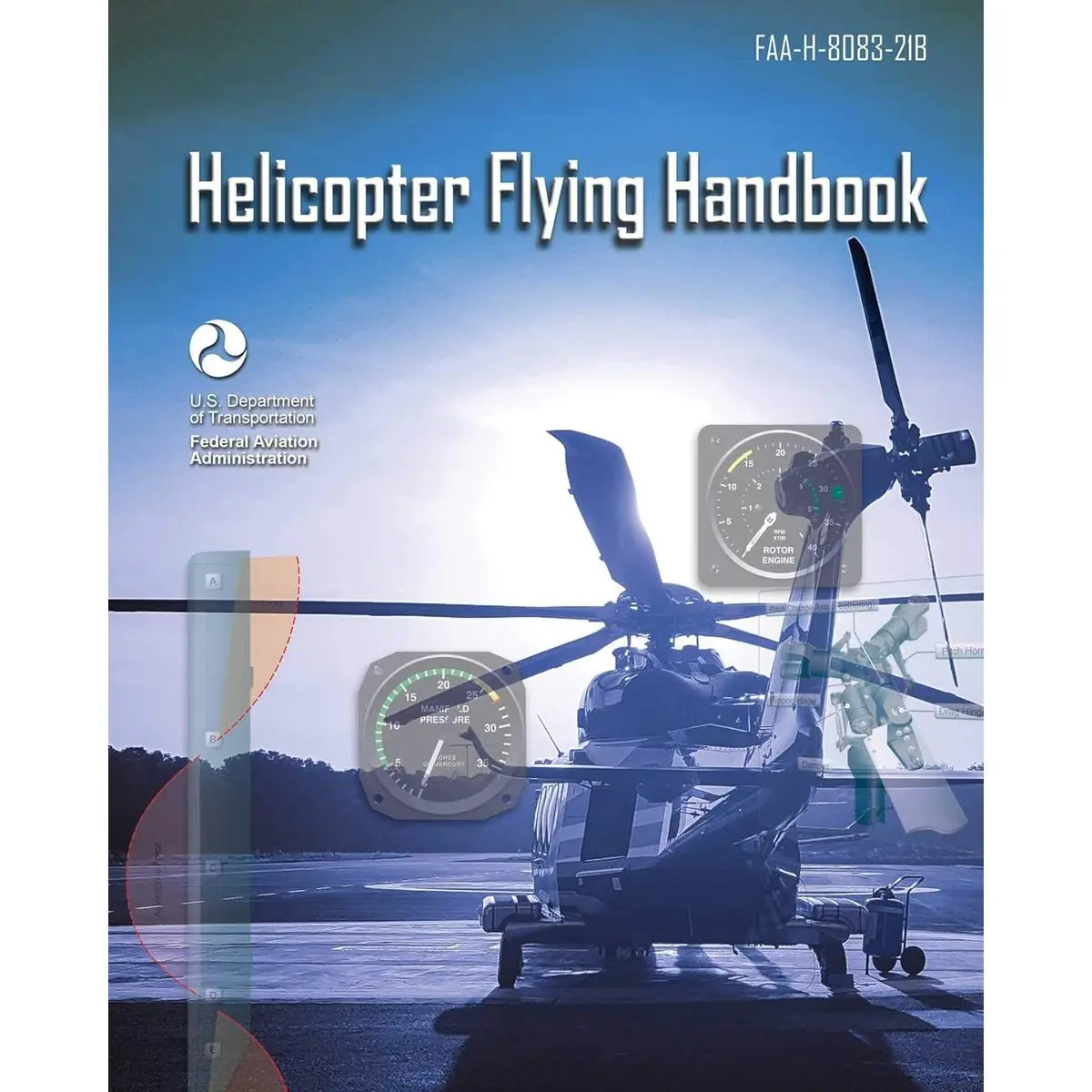 Helicopter Flying Handbook: FAA-H-8083-21B Paperback – July 27, 2021