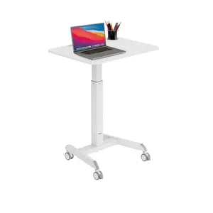 Mount-It! Sit-Stand Mobile Laptop Cart