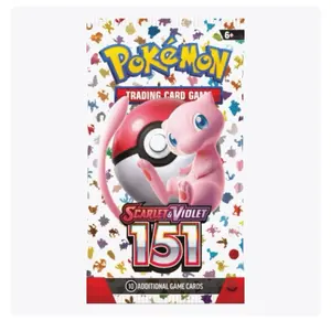Pokemon 151 Pack - Trading Card Game Featuring Scarlet & Violet Characters, Includes 10 Additional Cards