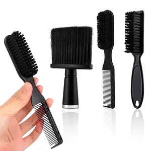 Hair Styling Brush Set, 3 Counts/set Hair Design Brushes, Professional Heatless Hair Styling Tool for Men, Barber, Salon, Barbershop, Haircare, Hair Styling Combs, Barber Fade Combs