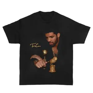 Youth & Adult Gildan Drake Vintage Hip Hop Rap T-Shirt, Music Shirt, Big Face Head Vintage Style Graphic Hip Hop Tee, Vintage Unisex Tee, Gift for Men Women