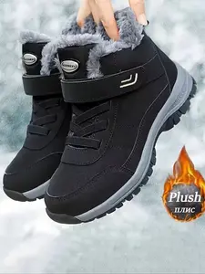 Fashionable Men's Snow Boots, Stylish Winter Footwear, Comfortable and Warm, Perfect for Cold Weather, Trendy Mens Shoes
