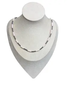 Pink Conch & Desert Pearl Necklace