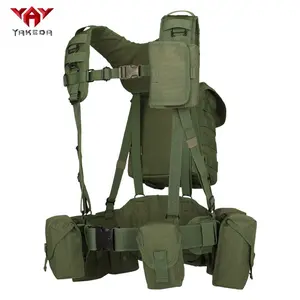 YAKEDA Multi-Space Hunting Vest with Shoulder Straps, Waist Belt System, Multiple Pockets, Adjustable Buckles, Comfortable Long Wear