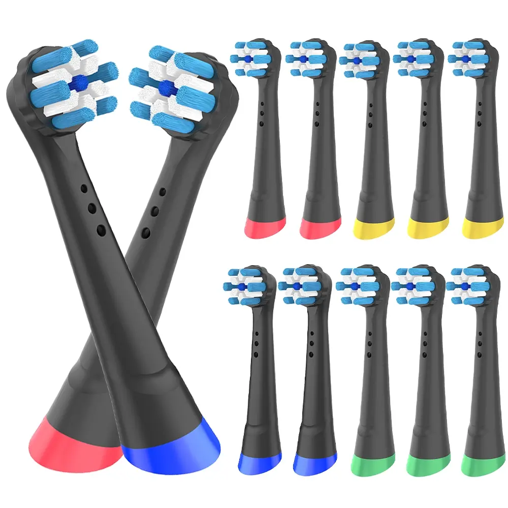 12 Pack Compatible with Oral B iO Series Electric Toothbrush Replacement Brush Heads, Toothbrushes Head for iO 2/3/4/5/6/7/8/9/10
