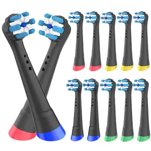 12 Pack Compatible with Oral B iO Series Electric Toothbrush Replacement Brush Heads, Toothbrushes Head for iO 2/3/4/5/6/7/8/9/10