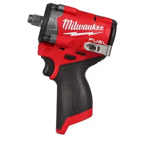 Milwaukee M12 FUEL 12V Lithium-Ion Brushless Cordless Stubby 1/2 in. Impact Wrench (Tool-Only)