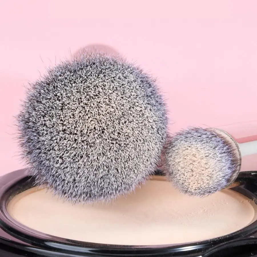 2PCS Makeup Tool Set Foundation Make-up Brush Small Soft Hair Concealer Brush For Novice Beauty Tools
