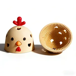 Silicone Egg Cleaner Brush, Silicone Egg Cleaning Brush for Farm Fresh Eggs, Chicken Coop Cleaning Tools, Egg Washer, Chicken Coop Accessories