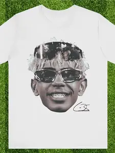 Men's  Yamal T-Shirt - Cool Face Print - Casual Wear