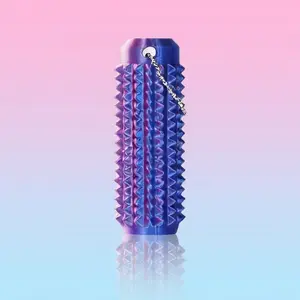 Portable Stress Relief Toy for Adults, Textured Anti-Slip Sensory Keychain, Alleviates Anxiety and Tension, Creative Gift for Office Workers