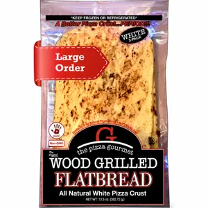 The Pizza Gourmet WOOD Grilled Flatbread Crusts