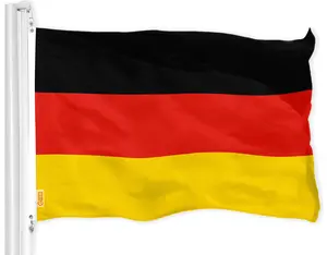 Germany (German) Flag 150D Printed Polyester 3x5 Ft