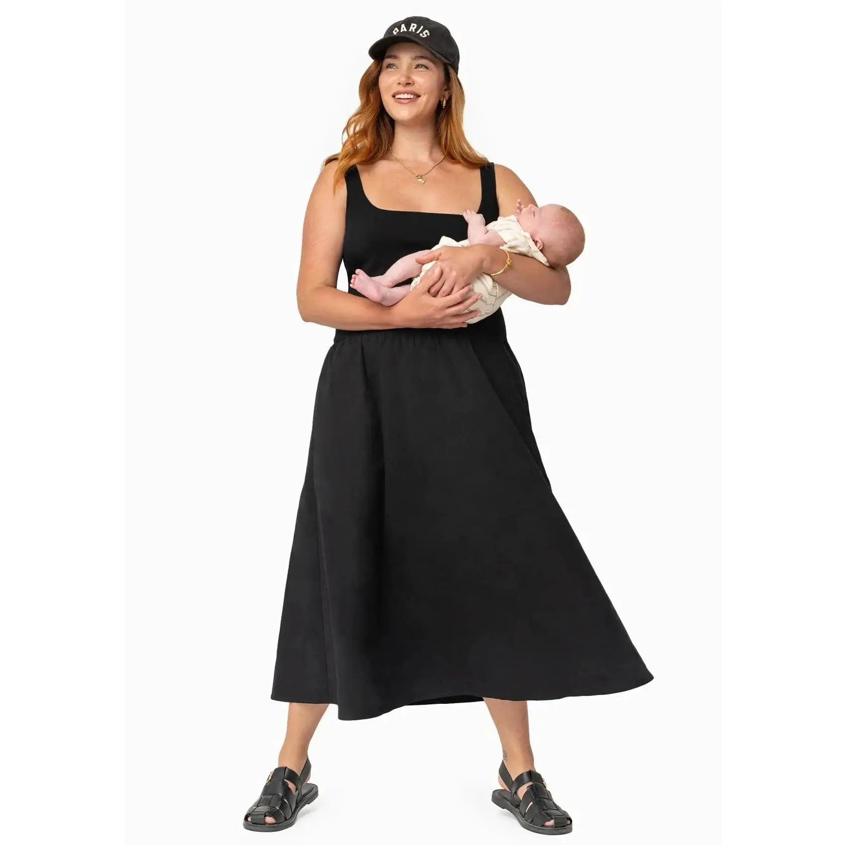 Illusion Dress - Black