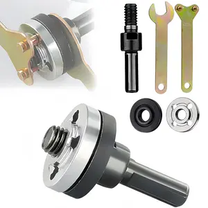 5/10-Pack Electric Drill Connecting Rod Set, Adjustable Rotary Driver Cutter Shaft Accessories with Spanner for Cutting Disc, Polish Disc, Polish Sponge