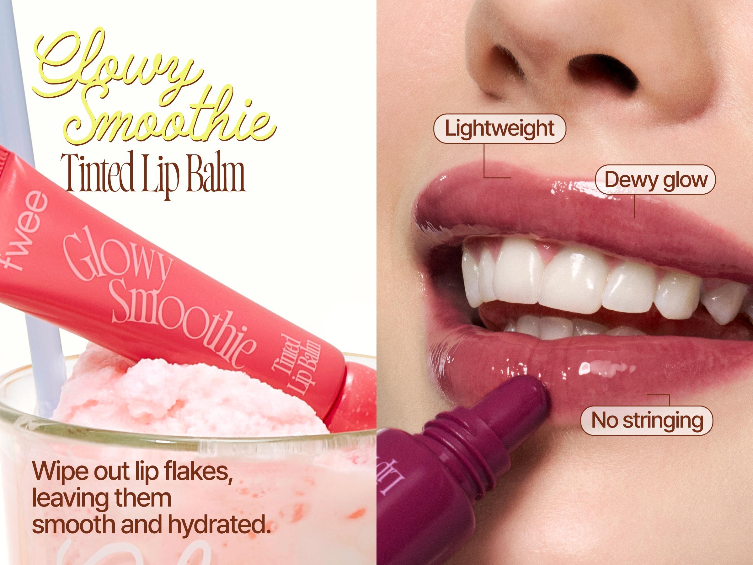 fwee Smoothie Tinted Lip Balm 9.5g (Glowy / Blur) fwee Smoothie Tinted Lip Balm 9.5g (Glowy / Blur)