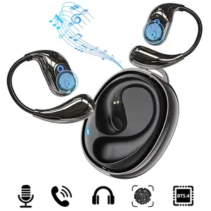 Wireless Earbuds, True Wireless Headphones, Bluetooth 5.4 Headphones Bass Stereo, Ear Buds with Noise Cancelling Mic, LED Display in Ear Earphones Clear Calls, IP65 Waterproof Bluetooth Earbuds for Laptop/Phones/Sports, Multifunctional Earbuds