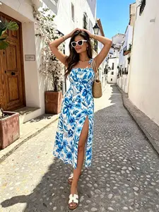 vestidos elegantes bonitos, women‘s dress,elegant evening gowns,vacation dresses beach, grad dress, masters graduation dress,Dress for Women, summer outfits，maid dress，dresses for women elegantes,Boho Beach Vacation Sundress,Casual  summer party dress