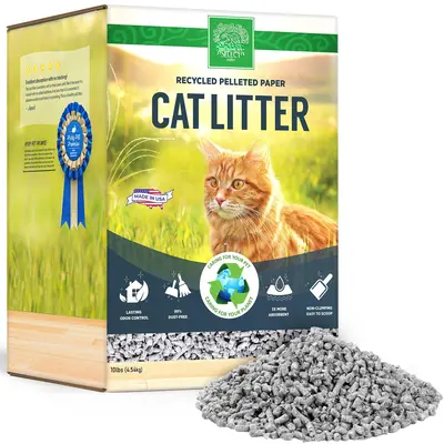 Kitty Litter Unscented Exquisicat Natural Paper Pellet Litter Cat