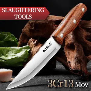 Stainless Steel Bone Removal Knife, Sharp Meat Cutting and Slicing Knife, Kitchen Small Utility Knife for Home Cooking, Kitchenware