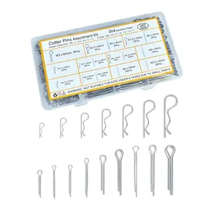 "260PCS Hitch & Cotter Pin Kit – Automotive & Trailer Use"