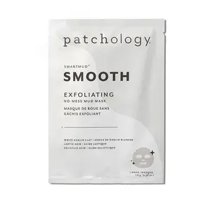 Patchology Smooth Exfoliating SmartMud No-Mess Mud Mask- Minimize Pores with Salicylic Acid & Lactic Acid skin care products mud  Clay Facial Clear