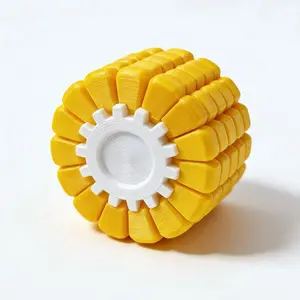 3D printed corn assembly toy, educational game and desktop toy, suitable for children and adults, stress-relieving toy, mini fun corn ornaments and pendants. Ideal for home, office, birthday gifts, and Christmas gifts.