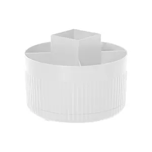 Space Saving Rotating Makeup Brush Holder For Cosmetics Eyeliners Storage