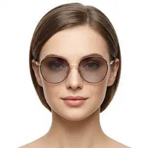 iKeely Eyewear - Chocolate Brown Classic Square Aviator Sunglasses for Women Men Retro UV400 Protection Shades,  2025 Edition, UV400 Protection, Feather-Light Fit & Trendy Colors