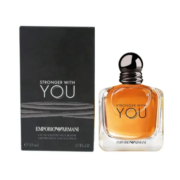 Armani Emporio Stronger With You for Men Eau de Toilette Spray, 1.7 Ounce