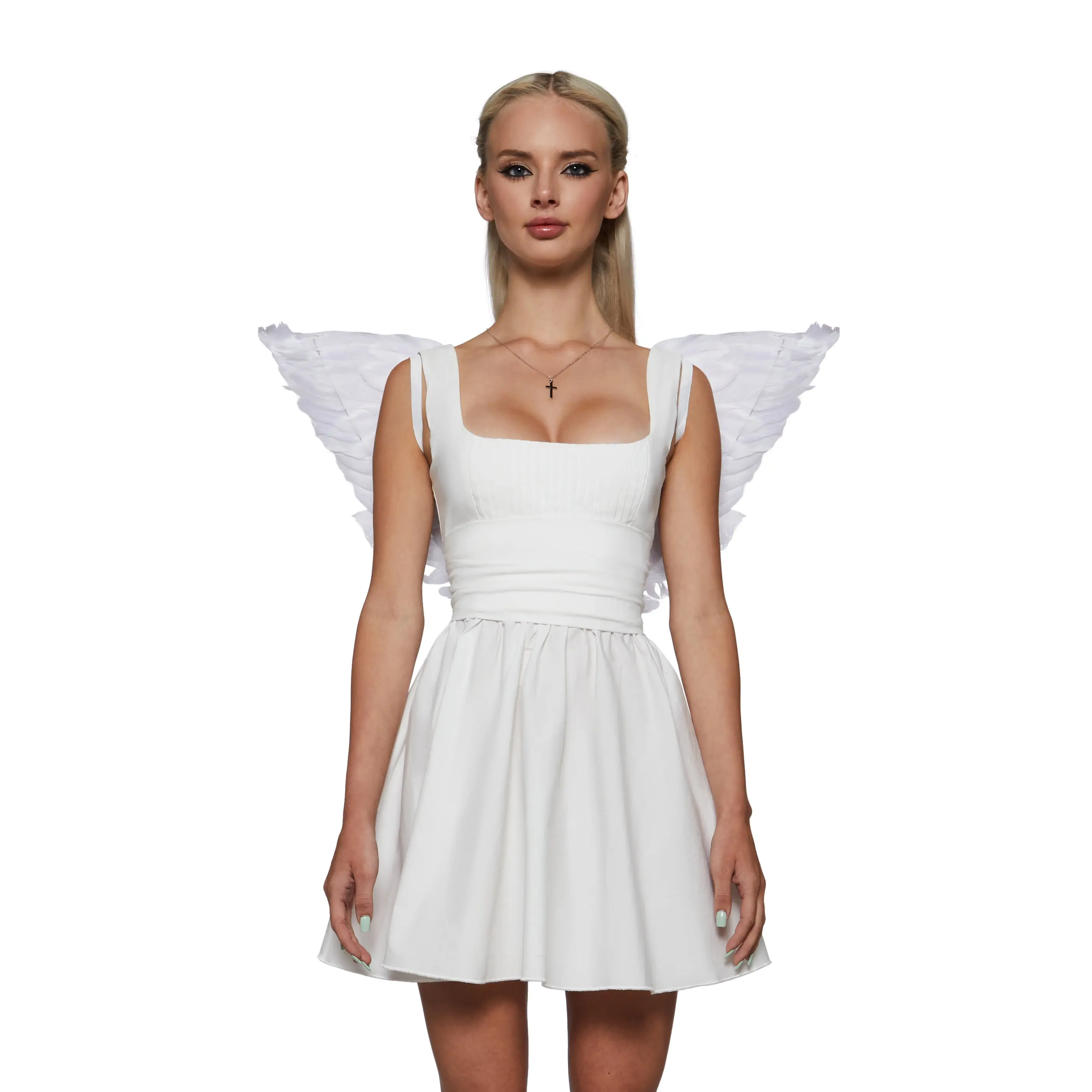 Juliet Angel Dress Costume with Wings
