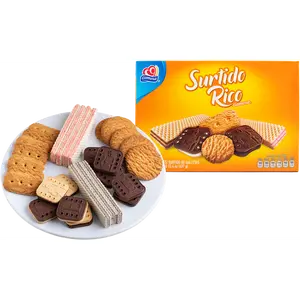 Gamesa Surtido Rico 15.4 oz Cookies with Six Different Varieties Snack Nata Variety Pack from Mexico