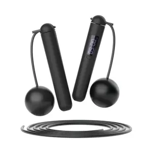 Smart Counting Jump Rope, 1 Set Batteries Required Adjustable Skipping Rope with Lcd Display, Fitness Equipment for Home Gym Workout, Valentine's Day Gift, Calisthenics Tools, Gym Accessories,  Father's Day Gifts, Cordless jump rope