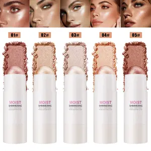 Multipurpose Highlighter Stick, Glassy Sheen Face & Body Glow, Translucent Reflective Pearls, Dewy Skin Illuminator for Everyday Wear, Buildable Shimmer for Cheeks, Eyes, and Shoulders