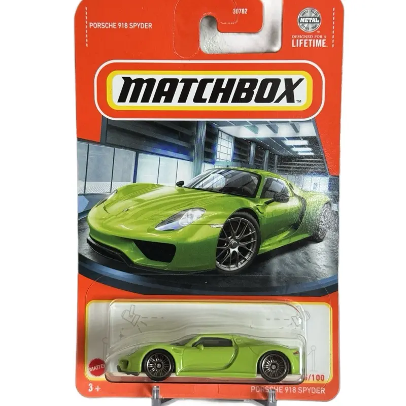 Matchbox Mini Porsche 918 Spyder 1:64 Diecast Car, Collectible for Fans, Model Cars & Diecast Toys