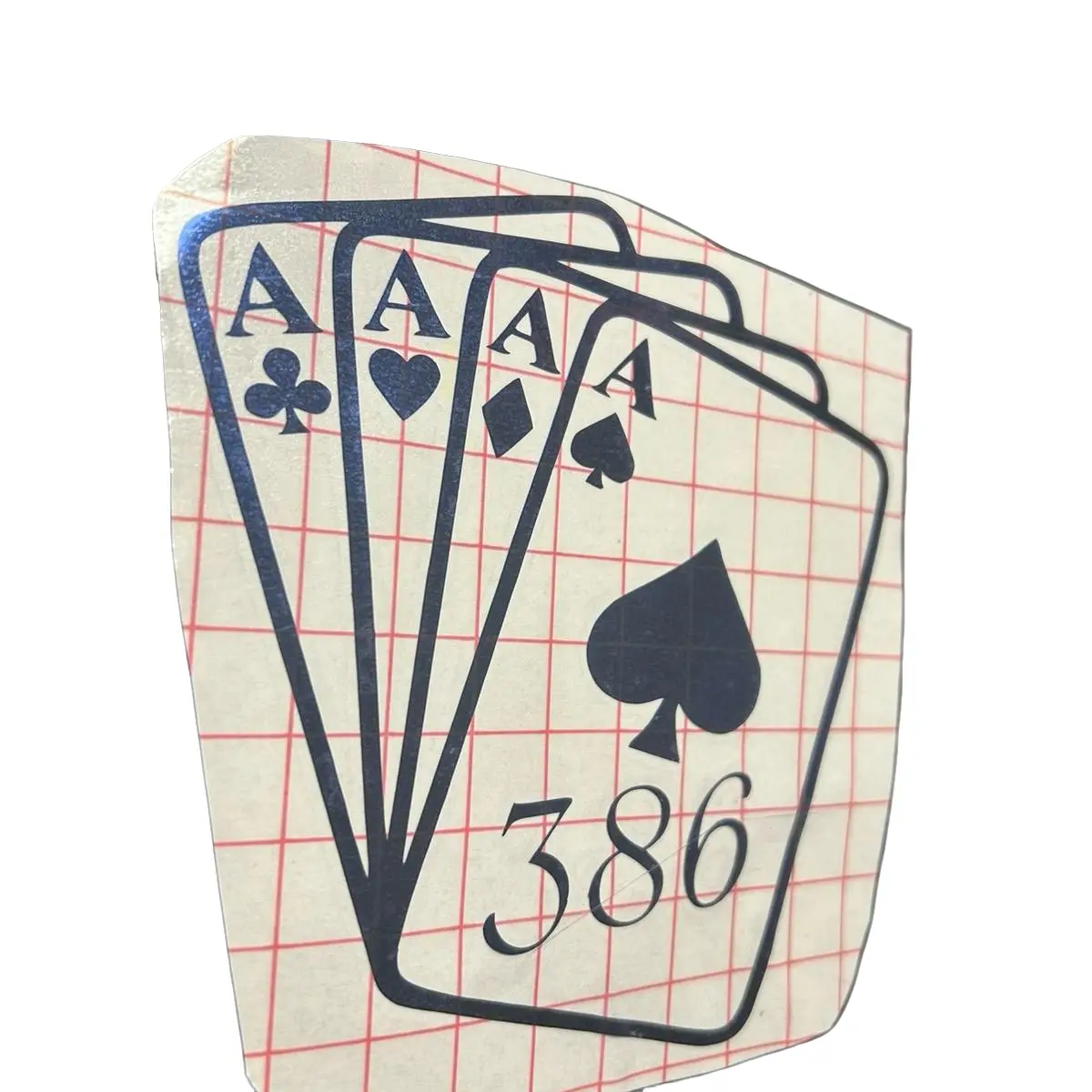 Cards decals~any area codes (add area code in add note during check out :) decal sticker