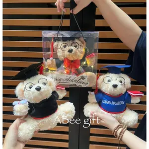 Graduation Teddy Bear, Bachelor Teddy Bear, Graduation Gift, Class of 2026 Gift, Meaningful Congratulations Gift for Graduates, Yearbook Gift
