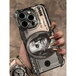 Dollar Sign Phone CaseSuitable For Compatible With Iphone17,17Air,17pro,17pro Max/ 16/15/14/13/12/11 Pro/Plus/Max,As Well As,Compatible With Galaxy S22/23/24/25 Ultra/FE+Is A Thoughtful Birthday Gift For Girlfriend, Boyfriend And Friends