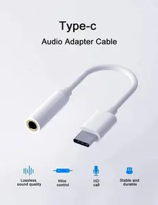 USB Type- C to 3.5mm Headphone Jack Adapter, Universal Compatible for All Android Devices
