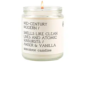 Anecdote Candles Mid-century Modern Glass Jar Candle