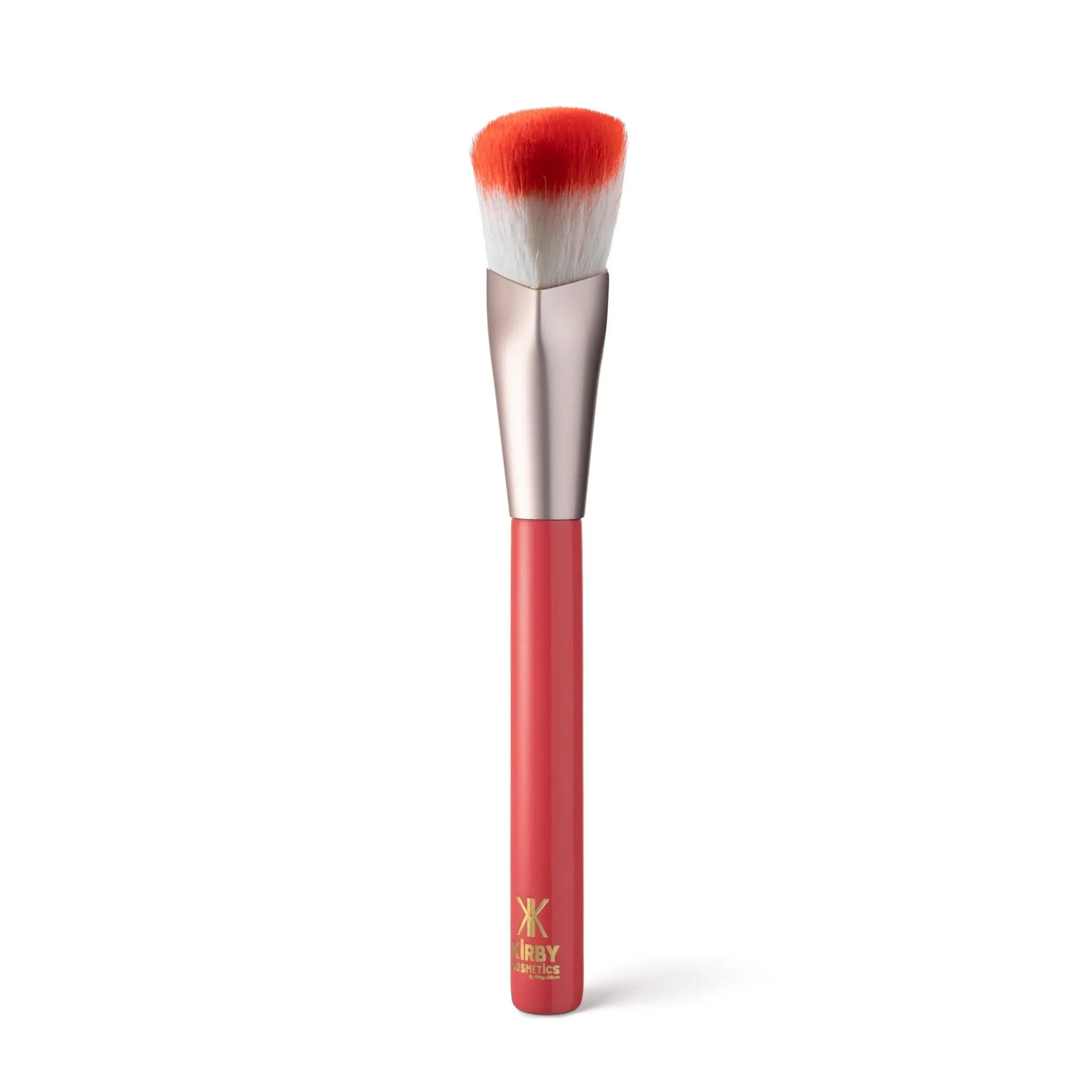 KIRBY Fearless Fluff Blush Brush - Pink Handle, Pink Blush, Original Packaging