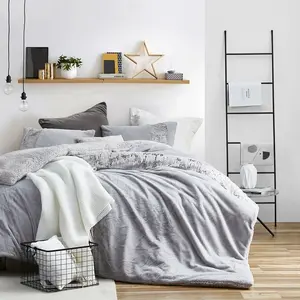 Friday Night - Coma Inducer Oversized Comforter - Silver with Sequins